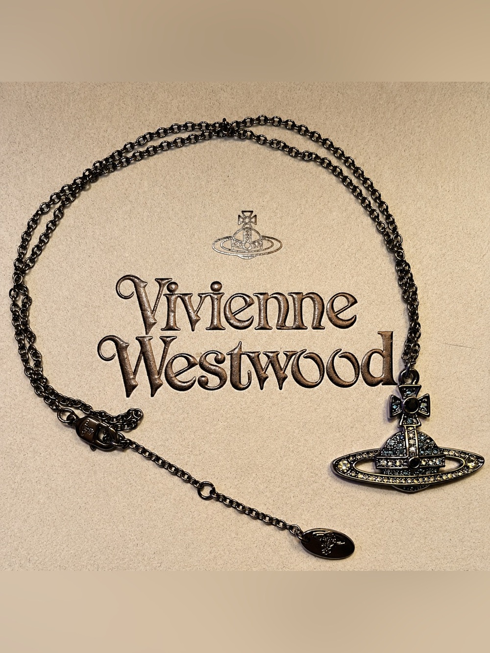 Vivienne Westwood Black & Blue Necklace